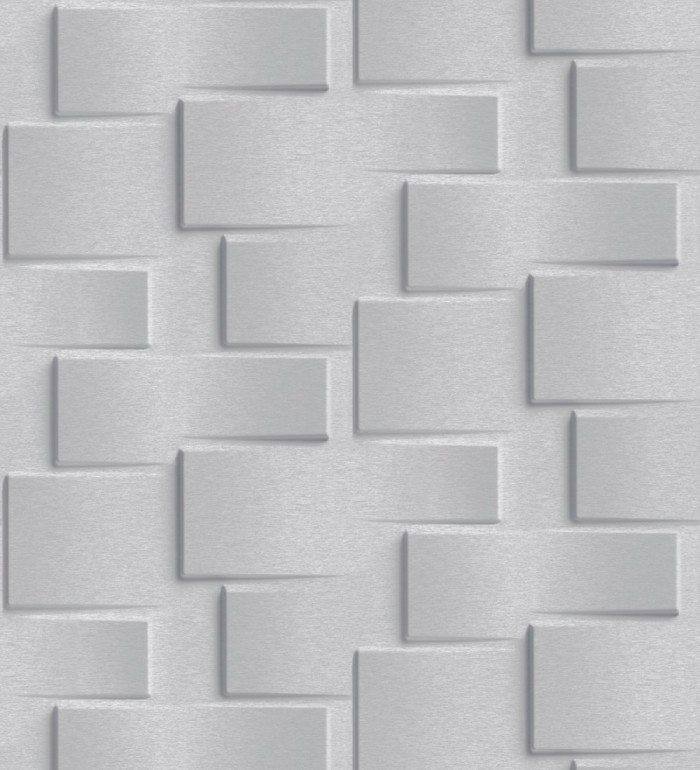 Papel pintado rectángulos en 3D - North Street 127173