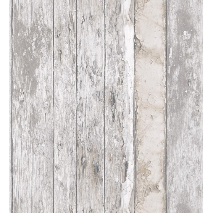 Papel pintado listones de madera desgastada estilo shabby chic - Porto Caldeira 127179