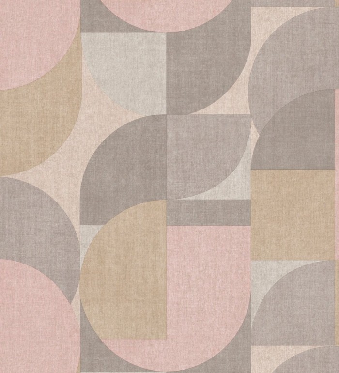 Papel pintado figuras grandes geométricas - Kinzie 127218