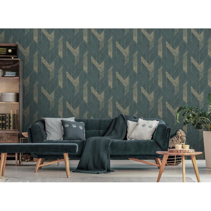 Papel pintado figuras grandes geométricas  - Polaski 127220