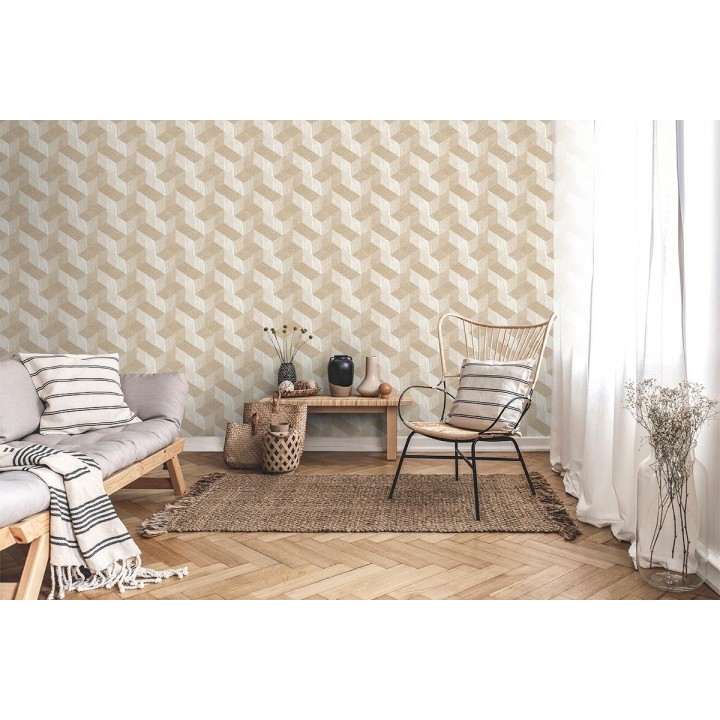 Papel pintado cubos geométricos - Delton Cubic 127221