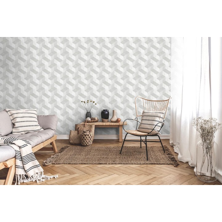 Papel pintado cubos geométricos - Delton Cubic 127222