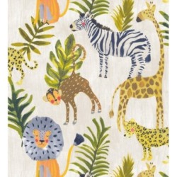 Papel pintado Happy Zoo 127244