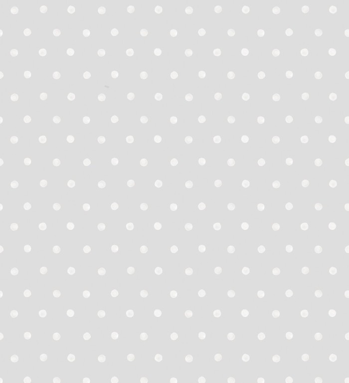 Papel pintado lunares gris - Petit Dots 127253