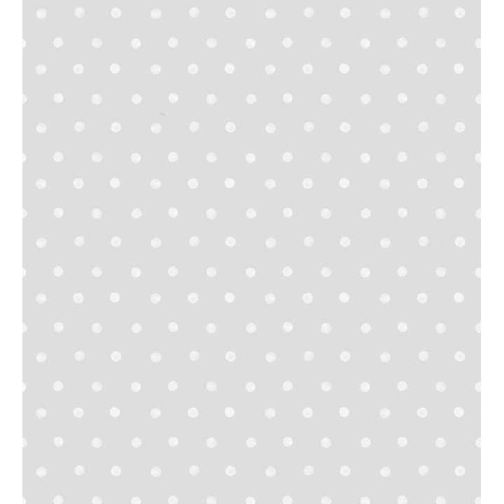 Papel pintado lunares gris - Petit Dots 127253