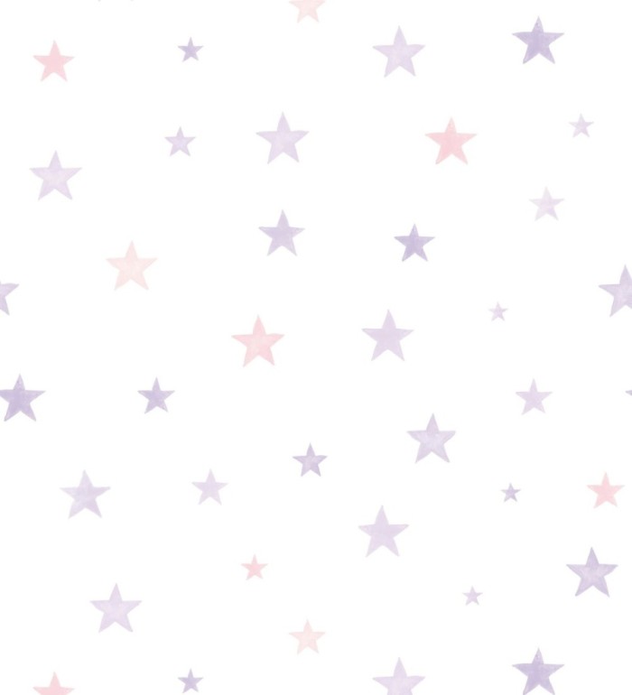 Papel pintado estrellas de diferentes tamaños - Little Sky Stars 127256