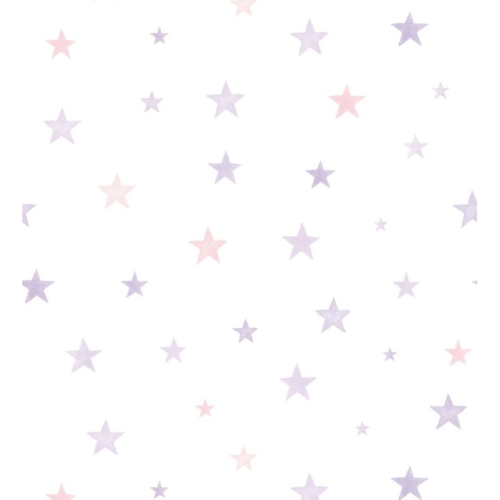 Papel pintado estrellas de diferentes tamaños - Little Sky Stars 127256