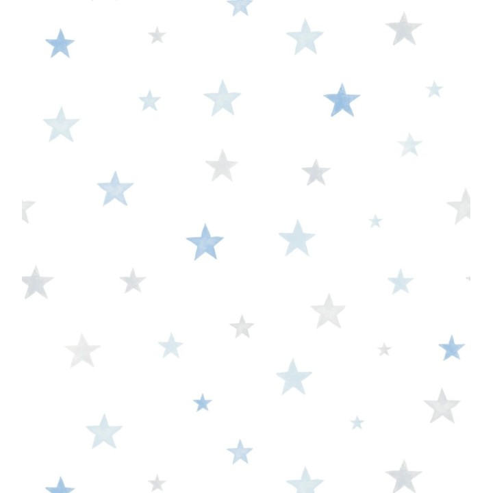 Papel pintado estrellas de diferentes tamaños - Little Sky Stars 127258