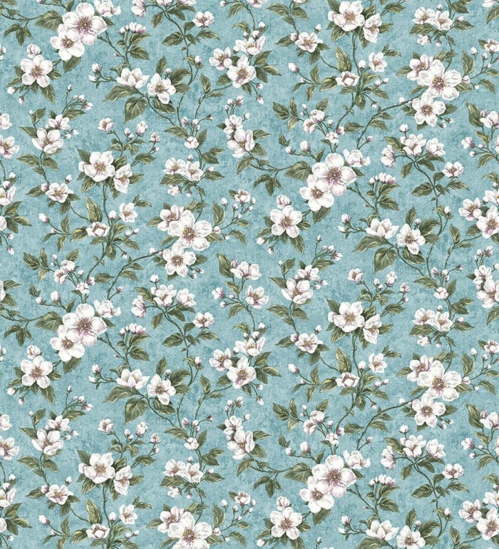 Papel pintado flores pequeñas estilo romántico - Yves Garden 127267