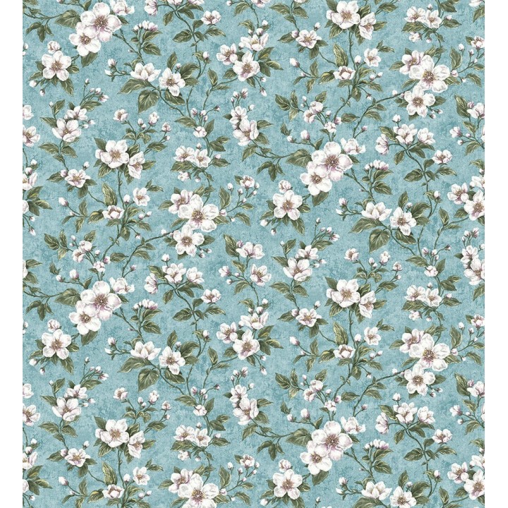 Papel pintado flores pequeñas estilo romántico - Yves Garden 127267