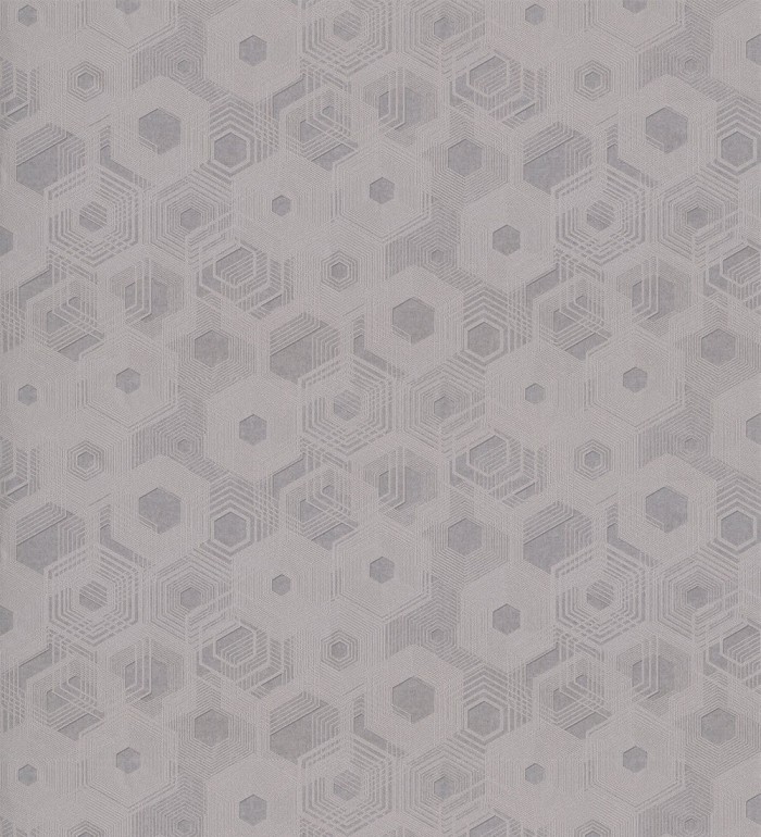 Papel pintado geométrico hexágonos  - Colop 127289