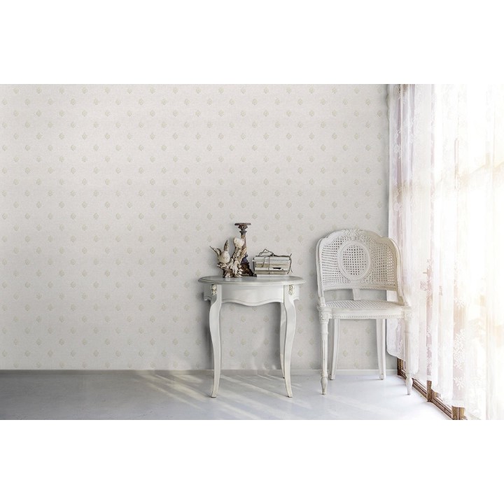 Papel pintado clásico flor de lis - Classio Sardone 127298