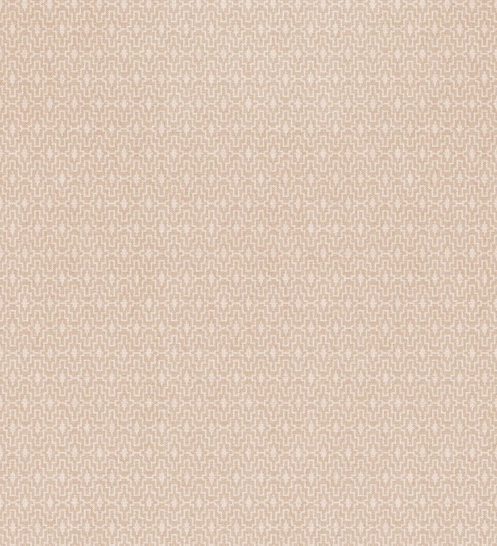 Papel pintado geométrico liso beige - Kyriad 127320