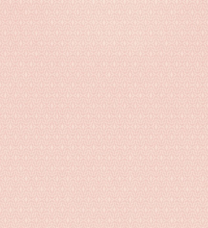 Papel pintado geométrico liso rosa - Kyriad 127323