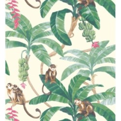 Papel pintado Monkey Palms 127324