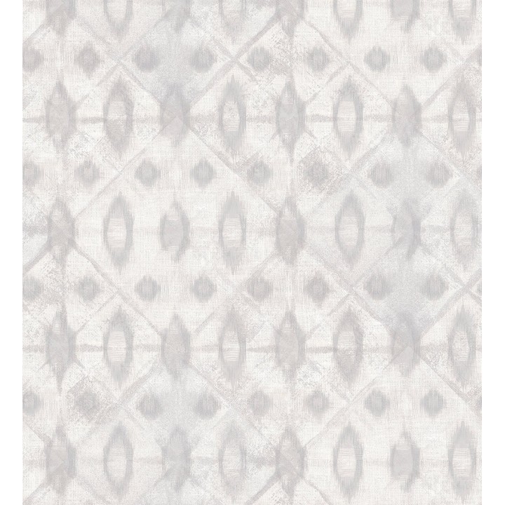 Papel pintado geométrico gris - Kenzos 127327