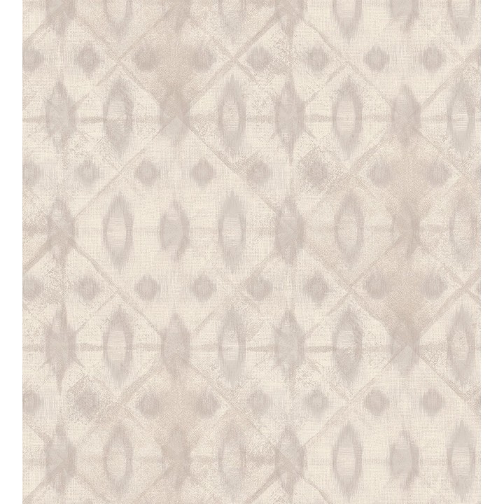 Papel pintado geométrico beige - Kenzos 127329
