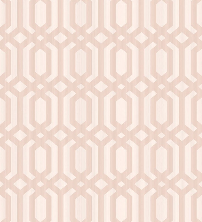 Papel pintado geométrico de rombos entrelazados - Metric Palace 127333