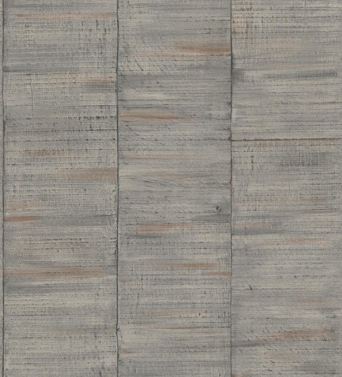 Papel pintado listones de madera grisácea - Artemis 127361