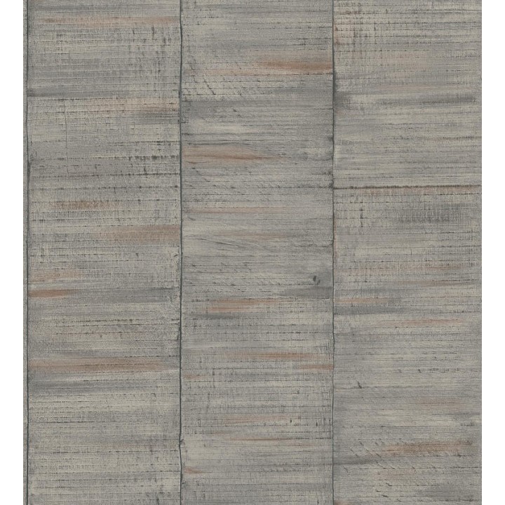 Papel pintado listones de madera grisácea - Artemis 127361