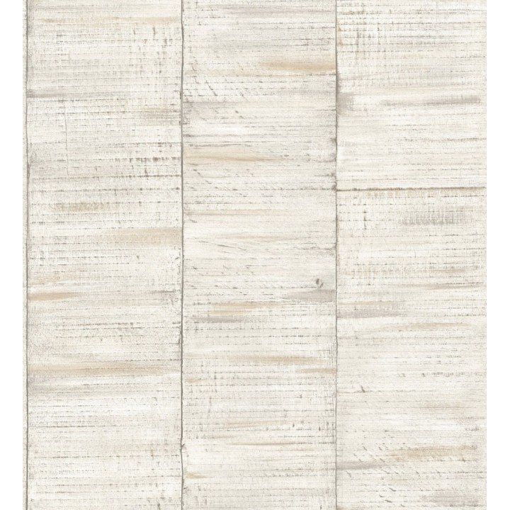 Papel pintado listones de madera beige claro - Artemis 127362