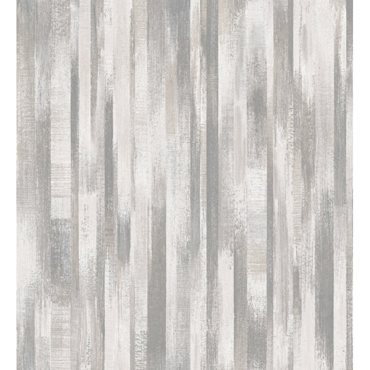 Papel pintado panel de madera gris - Kingston Wood 127366