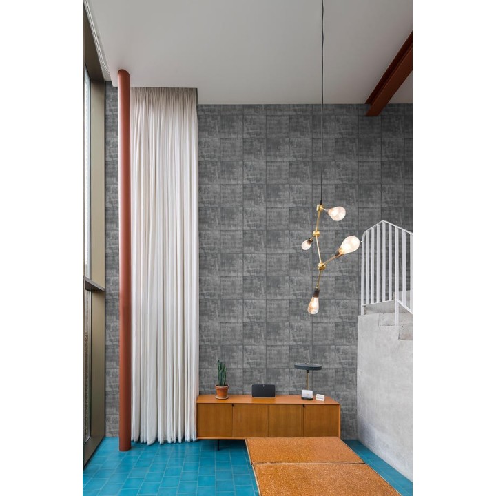 Papel pintado cuadros de chapa metálica - Hilton Factory 127372