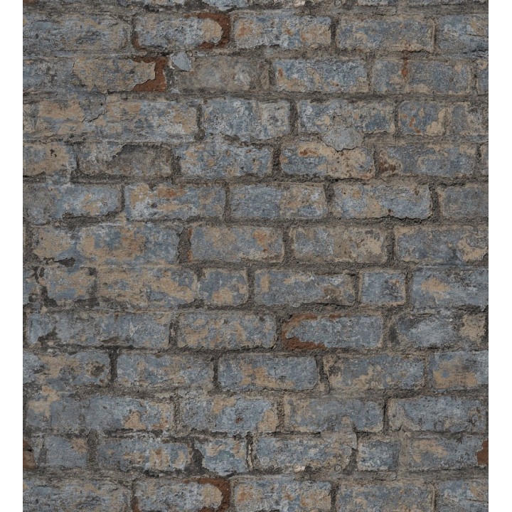 Papel pintado muro de ladrillo desgastado - Parker Street 127381