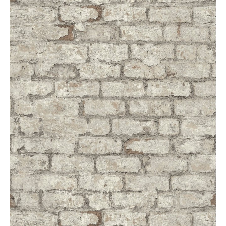 Papel pintado muro de ladrillo desgastado - Parker Street 127382
