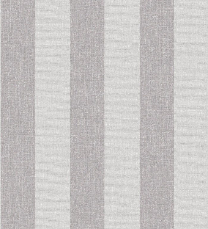Papel pintado rayas texturizadas tonos visón - Dawson Stripes 127427