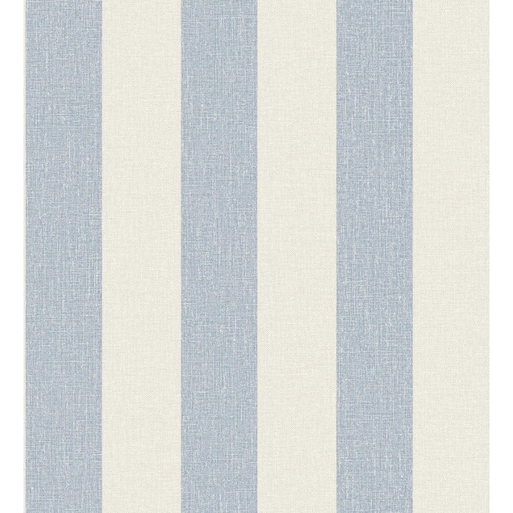 Papel pintado rayas texturizadas azul claro - Dawson Stripes 127428