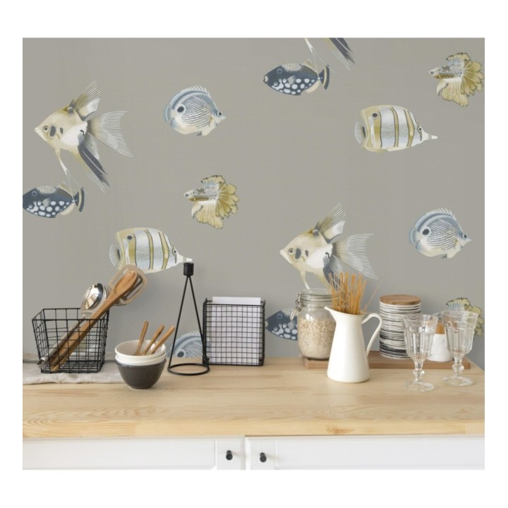 Papel pintado peces tropicales - Tropic Ocean 127430