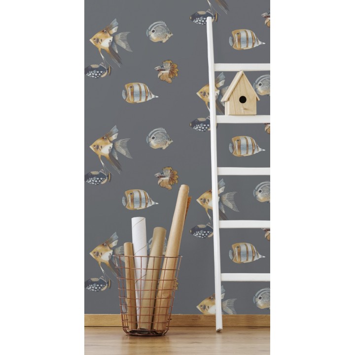 Papel pintado peces tropicales - Tropic Ocean 127432