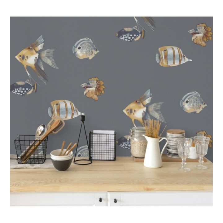 Papel pintado peces tropicales - Tropic Ocean 127432