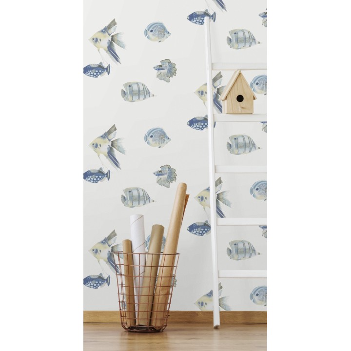 Papel pintado peces tropicales - Tropic Ocean 127433