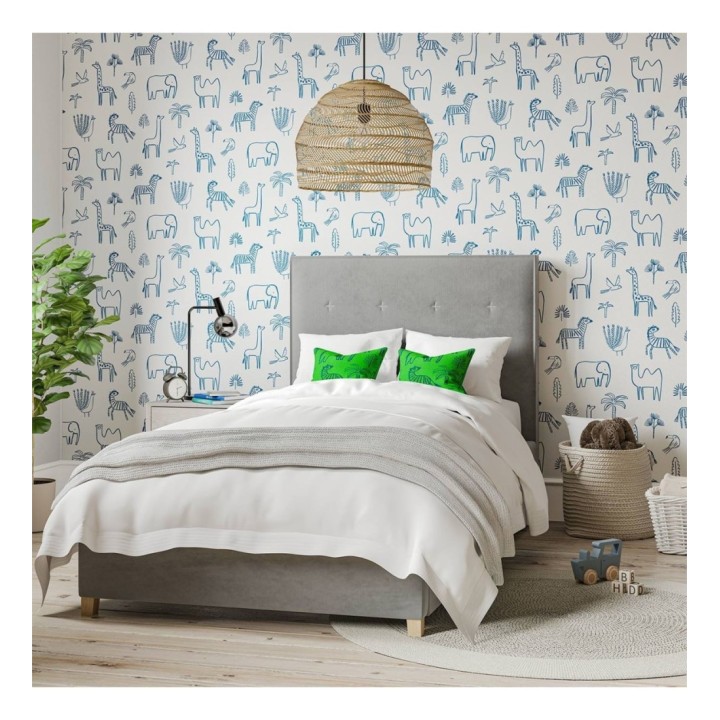 Papel pintado infantil animales de safari - Safari World 127435