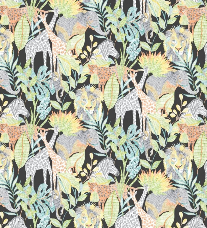 Papel pintado animales africanos - Safari Hills 127445