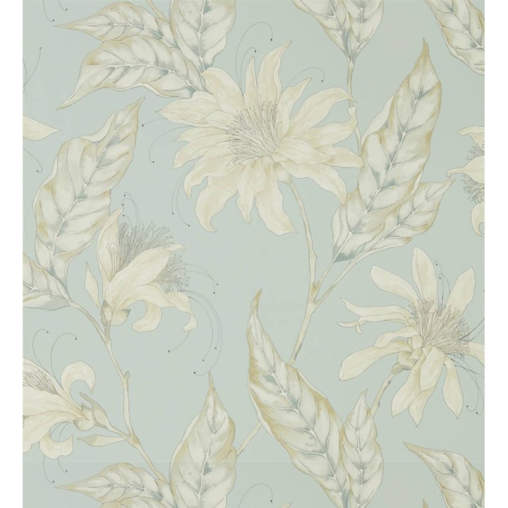 Papel pintado flores grandes estilo romántico - Scarlet Flowers 127459