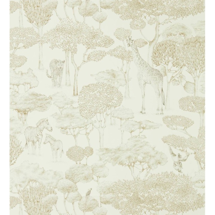 Papel pintado safari africano elegante tono ocres - Safari Soul 127468