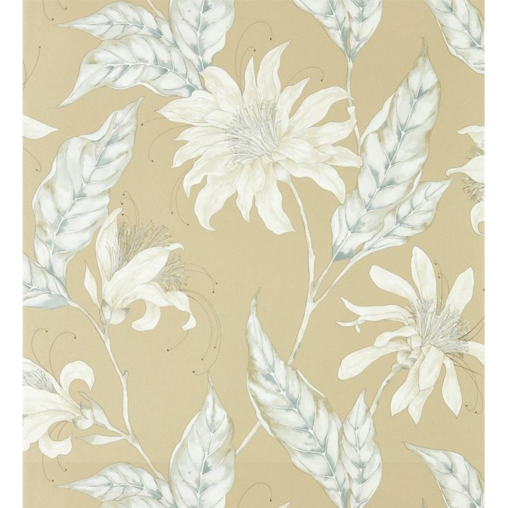 Papel pintado flores grandes estilo romántico - Scarlet Flowers 127473