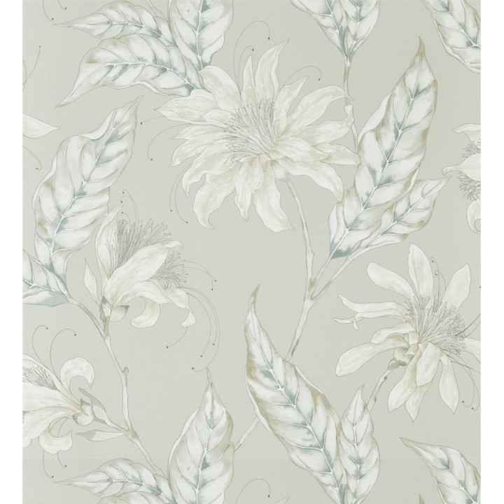 Papel pintado flores grandes estilo romántico - Scarlet Flowers 127474