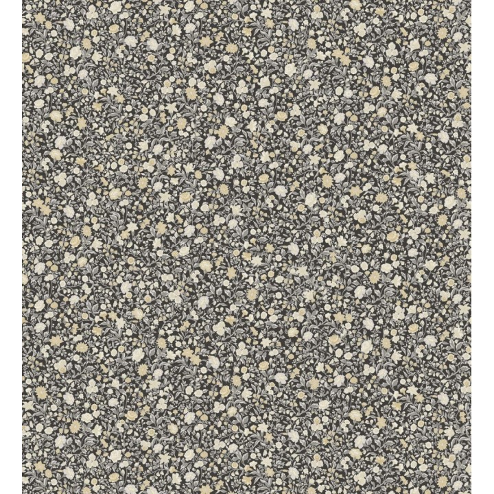 Papel pintado flores pequeñas tonos oscuros - Gillian Liberty 127543