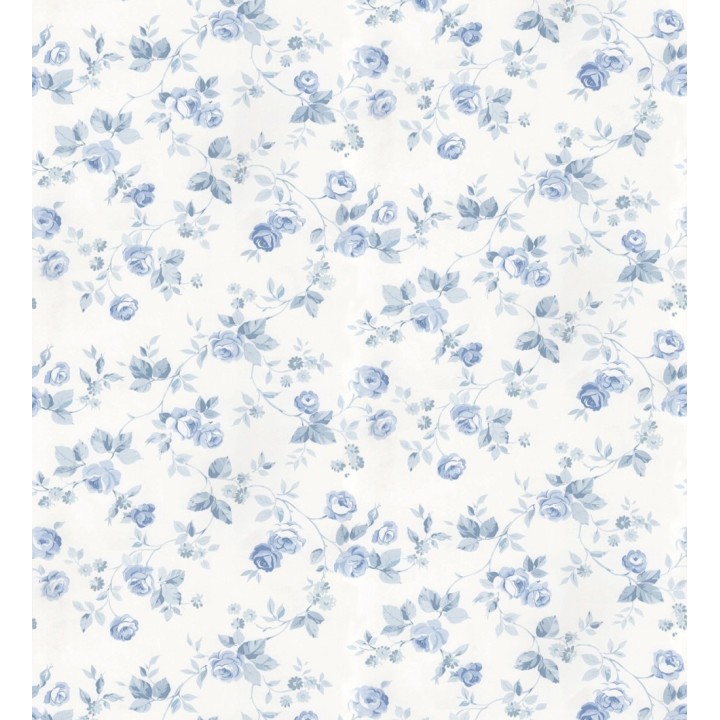 Papel pintado flores románticas estilo vintage - Rosewood 127548