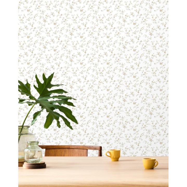 Papel pintado flores pequeñas románticas - Verona Garden 127549