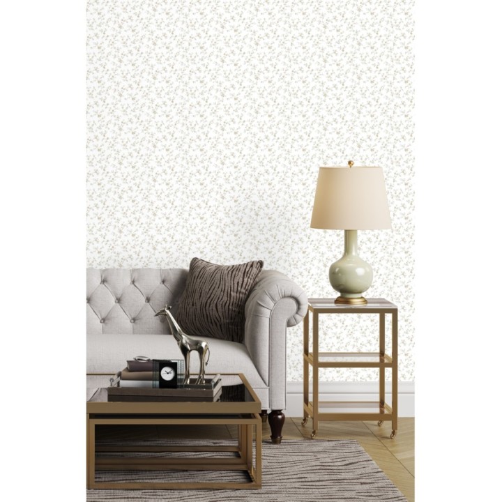 Papel pintado flores pequeñas románticas - Verona Garden 127549