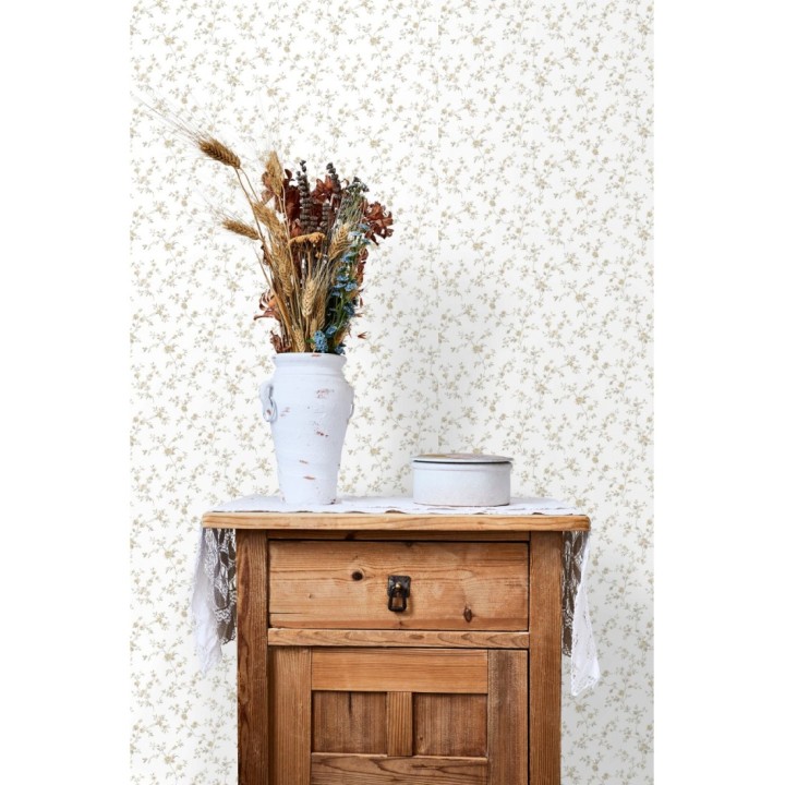 Papel pintado flores pequeñas románticas - Verona Garden 127549