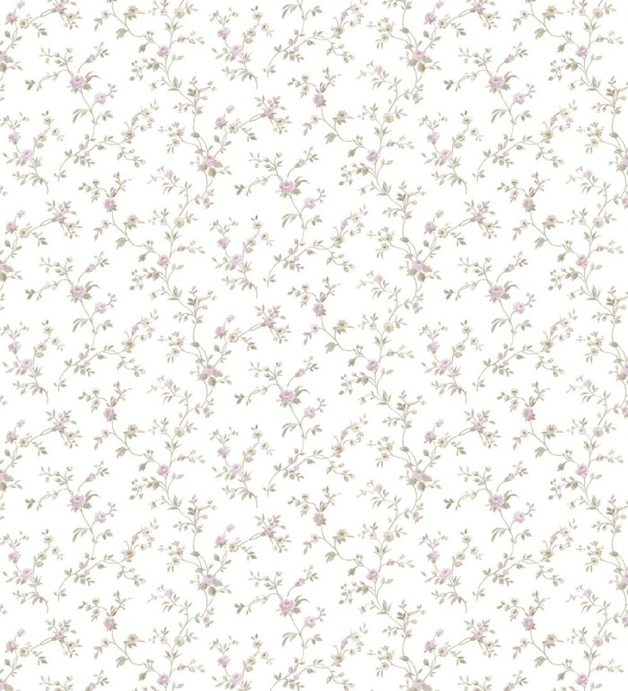 Papel pintado flores pequeñas románticas - Verona Garden 127550