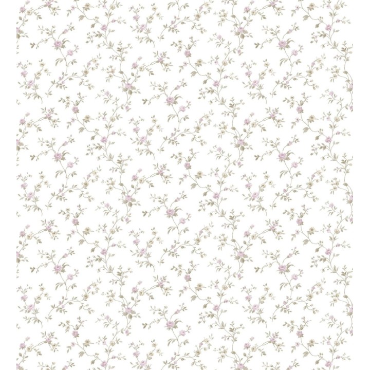 Papel pintado flores pequeñas románticas - Verona Garden 127550
