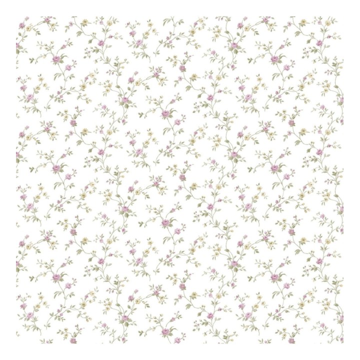 Papel pintado flores pequeñas románticas - Verona Garden 127551
