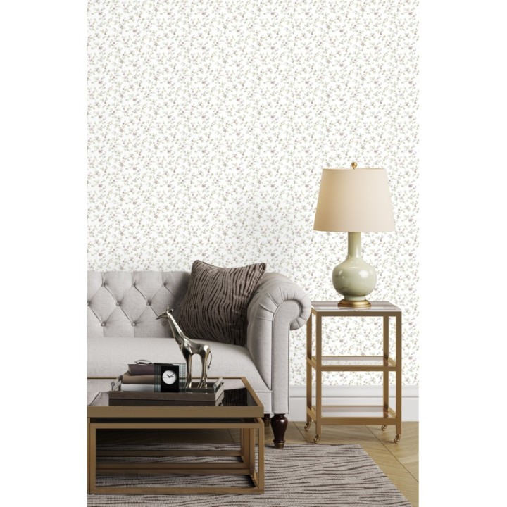 Papel pintado flores pequeñas románticas - Verona Garden 127551